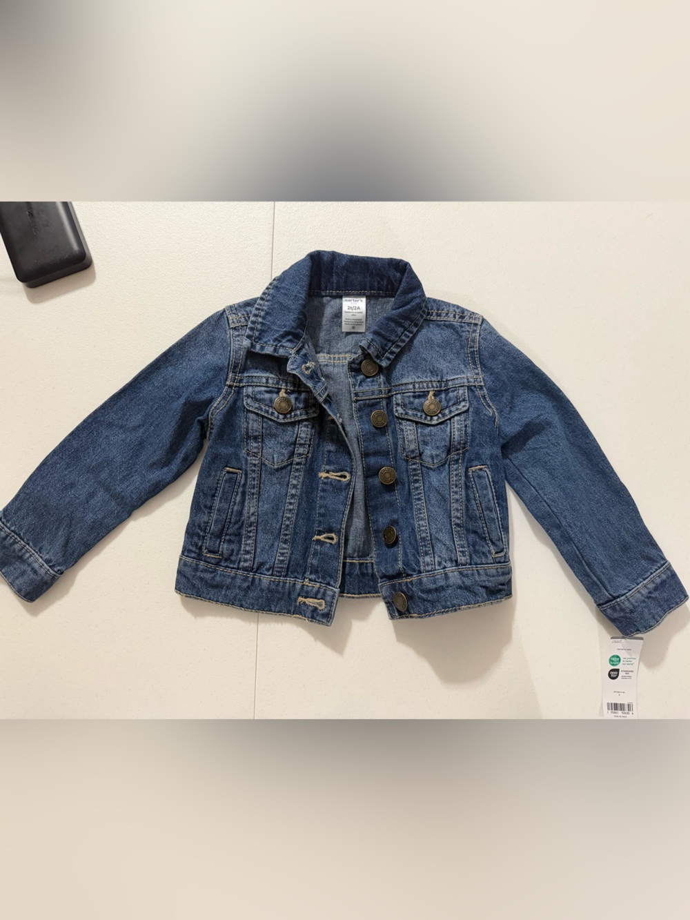 Carter's Classic Blue Denim Jean Jacket for Kids